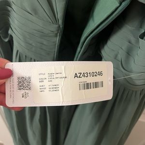 Azazie Lianne, Eucalyptus, Size 20.